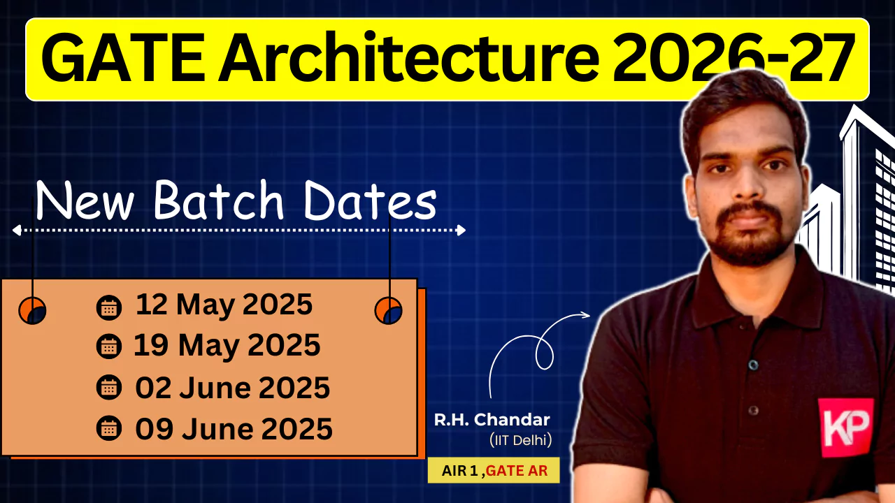 GATE Architecture & Planning Batch