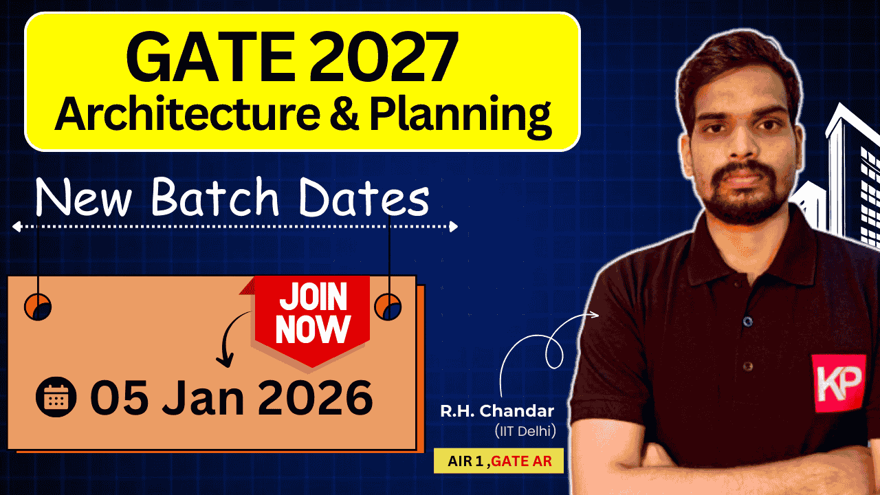 GATE Architecture & Planning 